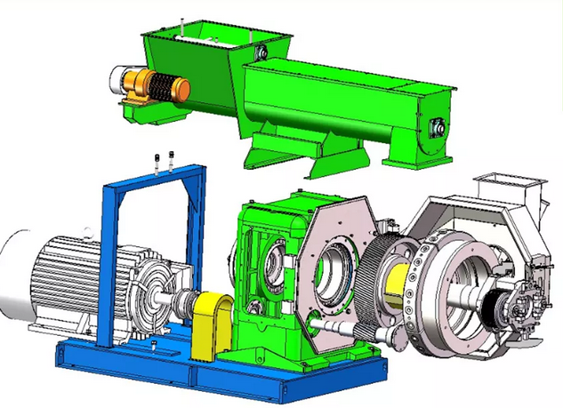 CPM 2ton/H Biomass Pellet Mill Machine 3