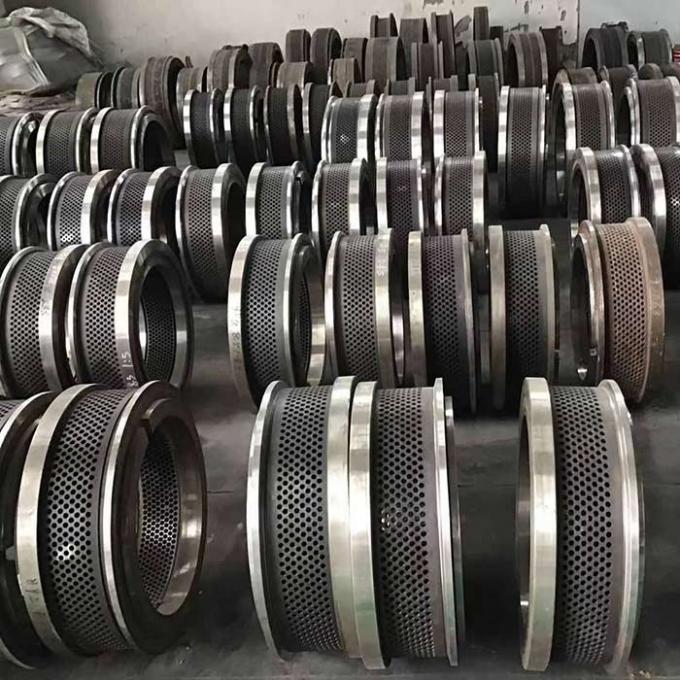 20CrMnTi 52 To 60HRC Flat Wood Pellet Mill Ring Die CPM 0