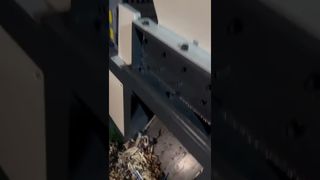 shredder for wood block #exportwoodpellet
