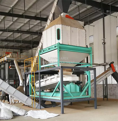 SS Steel 20t/H  8m3 Counterflow Pellet Mill Cooler For Feed Pellet Line