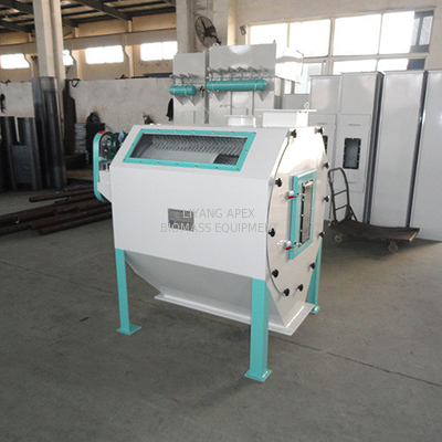 3MM 10t/H Animal Feed Pellet Machine Pre Cleaning Drum Grain Screening Machine  Grain