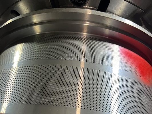 1.0mm To 2.5mm Feed Pellet Mill Ring Die X46Cr13 Stainless Steel Die