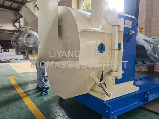 6mm 8mm Ring Die Pellet Press Machine Supplier PLC Control