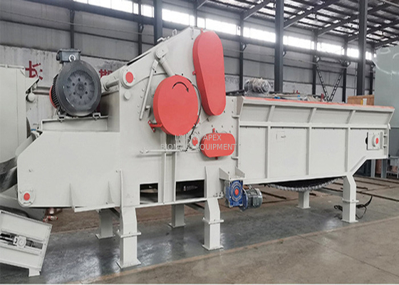 Wood Crusher Machine 50mm 400kw Paper Pellet Mill 80tph Wood Chipper Machine