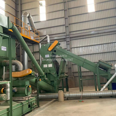 5to 6t/Hr 4mm 5mm Wood Pellet Production Line Complete Pellet Mill Wood Fuel Pellet Making