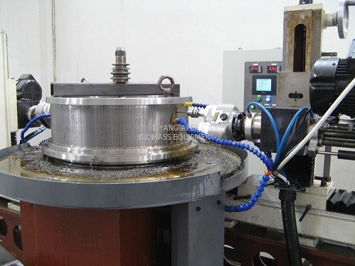 Awalia Cpm Buhler Pellet Machine Ring Die For Pellet Mill AS SS Steel Made