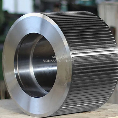 20kgs Colsed Corrugation Pellet Machine Roller Pellet Press Spare Parts For Pellet Mill
