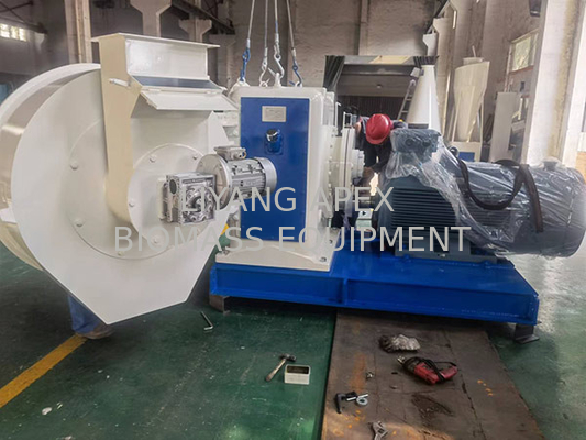 6mm 8mm Ring Die Pellet Press Machine Supplier PLC Control